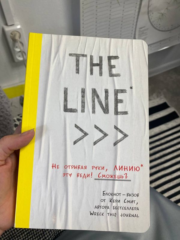 Обложка книги «The Line» — Keri Smith