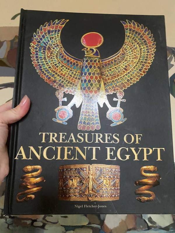 Обложка книги «Treasures of Ancient Egypt» — Nigel Fletcher-Jones
